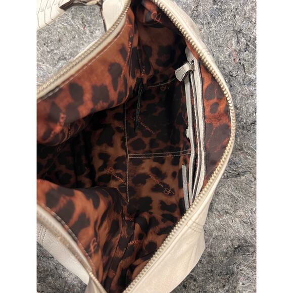 Leather Purse -B MAKOWSKY -Hobo Handbag with Adj Shoulder Strap - Picture 8 of 10